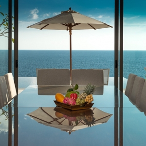 The Aquila - Dining Room with Ocean View