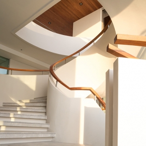 The Aquila - Architectural details of Staircase
